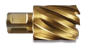 1-11/16 - Annular Cutter - Tin Coated - 3" Depth of Cut