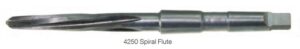 21/32" x 11-3/4" Overall Length Sprial Flute Bridge Reamer Drill Bit - 7-1/8" Flute Length