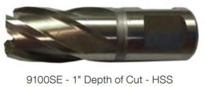 3-13/16" Diameter - Annular Cutter - High Speed Steel - 1" Depth of Cut