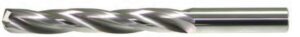 1/2" Diameter x 4-3/4" 3-Flute Solid Carbide Drill Bit - 150 Degree Point - Straight Shank