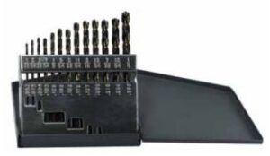60-Piece M-7 Blitz Bit USA Made Jobber Length Drill Bit Set - Number Size #1-#60