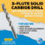 3-Flute Solid Carbide Drill Bit - 150 Degree Point - Straight Shank
