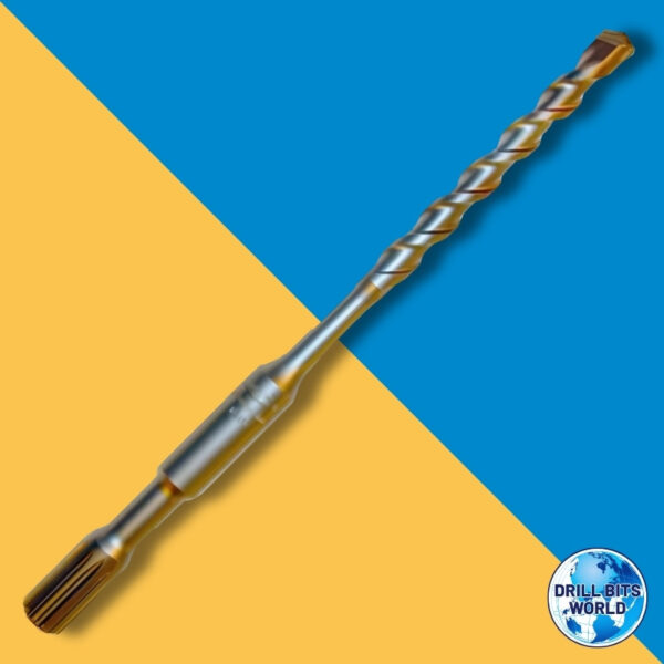 4-Tip Spline Viper Head Quad Cutter Masonry Drill Bit