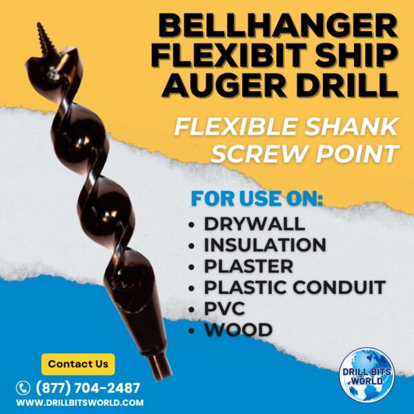 Bellhangers > FlexiBit Flexible Shank > Ship Auger