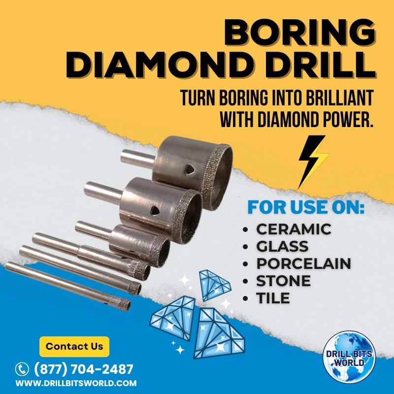 Boring Diamond Drill Bit for Hard Tiles & Ceramics