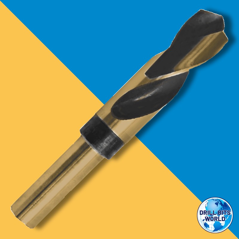 Cobalt 3/4" Reduced Shank Drill Bit - 6" Overall Length - 3" Flute - 135 Degree Notched Point