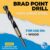 High Speed Steel Brad Point Drill Bit