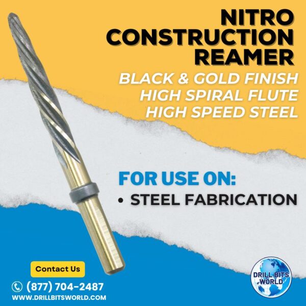 High Spiral Flute Construction Reamer