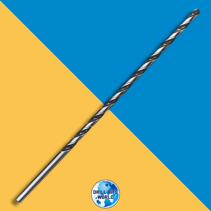 Metric Extra Long Drill Bit - 12" Overall Length - 9" Flute Length