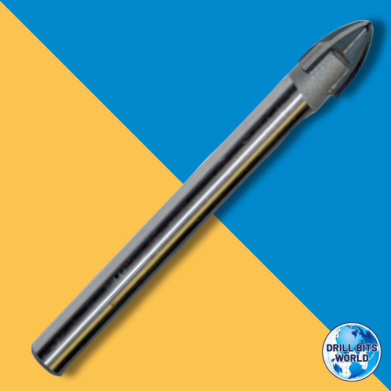 Quad-Carbide Tipped Glass & tile Drill