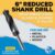 23/32 - Reduced Shank Drill Bit With Flatted Shank - 6" Overall Length - 3" Flute Length 5 Reduced Shank Drill Bit - 1/2" Shank - Silver & Deming