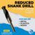 19/32 - Reduced Shank Drill Bit With Flatted Shank - 6" Overall Length - 3" Flute Length 5 Reduced Shank Drill Bit - 6" Overall Length - 3" Flute Length