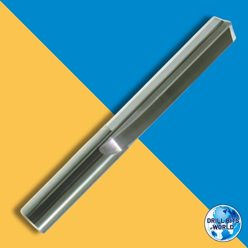 Solid Carbide 140 Degree Split Point Straight Flute Drill Bit