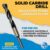 Solid Carbide Drill Bit - Straight Flute - Wire Gauge Size