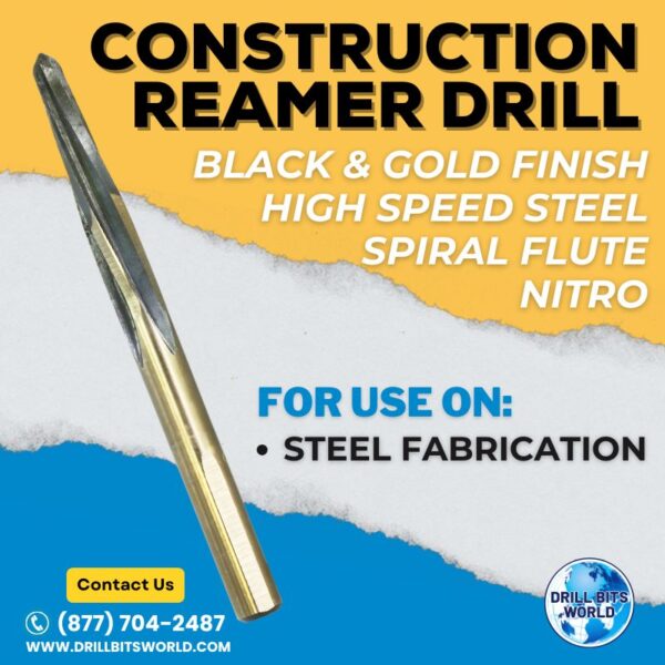 Spiral Flute Construction Reamer