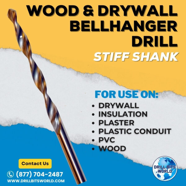 Wood & Drywall Bellhanger Drill Bit