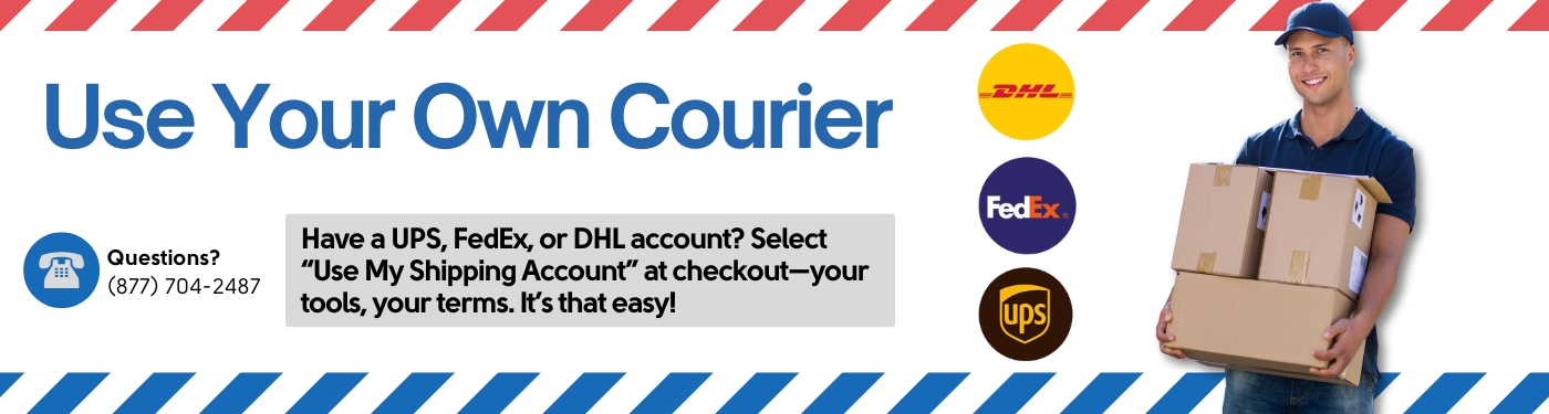 Use your own shipping courier